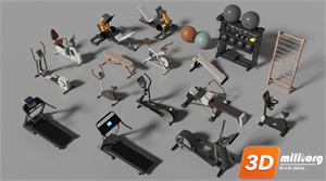 Fitness Equipment Skp Files